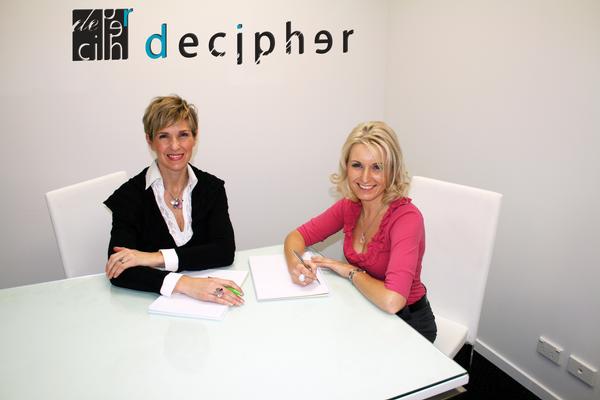 Leanne Crozier and Sarcha Feary - Decipher Group